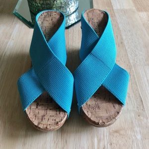 Aqua Montego Bay Club Wedges, Comfort, Sz 7, $30